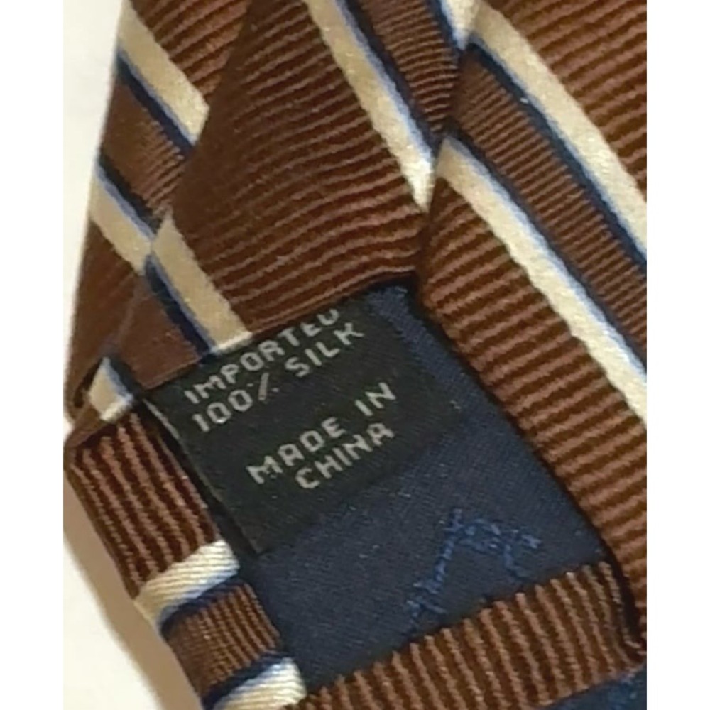 Jos A Bank‎ Men's 100% Silk REPP Necktie - Picture 5 of 5